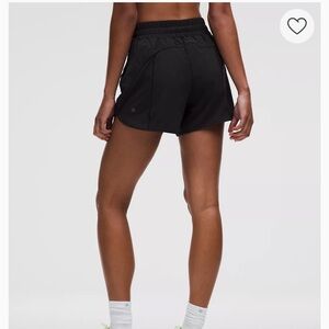 Lululemon Track That High-Rise Lined Short 5" black